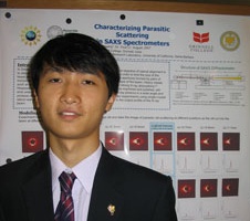 Thomas/Tuo at his poster